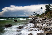 Storm Over Tibbetts Point Lighthouse Fine Art Print