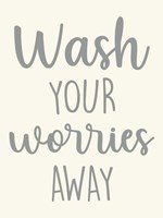 Wash Worries Fine Art Print