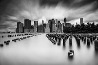 Lower Manhattan Monochrome Fine Art Print