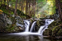 Hancock Brook Falls Fine Art Print