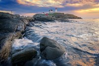 Morning Tide at Cape Neddick Fine Art Print