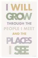 I Will Grow II Pastel Fine Art Print