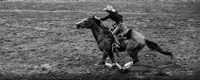 Rodeo II BW Fine Art Print