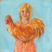 Prize Rooster Fine Art Print