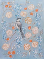Heirloom Chinoiserie Bird I Fine Art Print