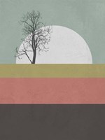 Sunset Tree Fine Art Print