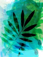 Tropical Leaf Watercolor Fine Art Print