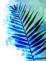 Tropical Leaf Watercolor I Fine Art Print
