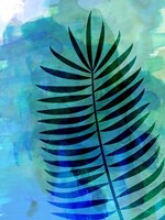 Lonely Leaf Watercolor II Fine Art Print