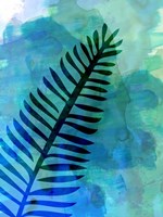 Lonely Leaf Watercolor II Fine Art Print