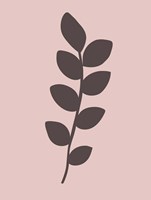 Blush Pink Tropical Leaf I Fine Art Print