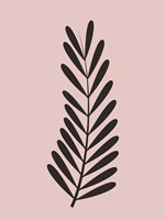 Blush Pink Leaf Fine Art Print