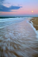 Cape Cod Moonset Fine Art Print