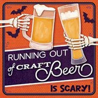 Running out of Craft Beer Fine Art Print