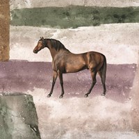 Horse in Field Fine Art Print