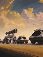 Sci-Fi Cars Fine Art Print