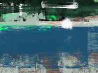 Blue Abstract III Fine Art Print