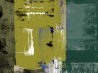 Olive Green Abstract Fine Art Print