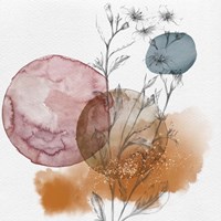 Abstract Flower Composition III Fine Art Print