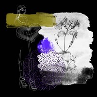 Night Flower Girl I Fine Art Print