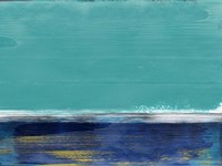 Abstract Blue and Turquoise II Fine Art Print