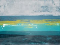 Abstract Blue and Turquoise III Fine Art Print