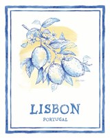 Mediterranean Breezes VI Framed Print