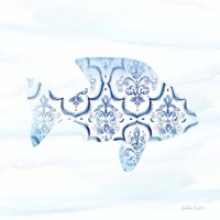 Mediterranean Breezes XIV Framed Print