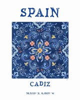 Mediterranean Breezes XVII Framed Print