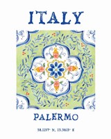 Mediterranean Breezes XVIII Framed Print