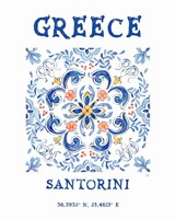 Mediterranean Breezes XX Framed Print