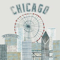 Chicago Landmarks III Fine Art Print