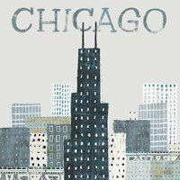 Chicago Landmarks I Fine Art Print