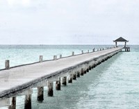 White Pier Fine Art Print