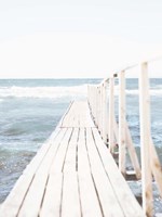 Beach Boardwalk Coastal 1 Fine Art Print