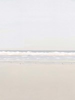 Collecting Rocks At Sunrise Fine Art Print