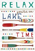 You're on Lake Time Fine Art Print