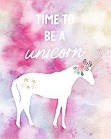 Time to be a Unicorn Fine Art Print