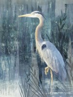 Glacier Heron IV Fine Art Print