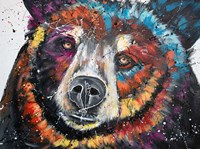 Midnight Bear Fine Art Print