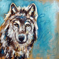 Brown Wolf Fine Art Print