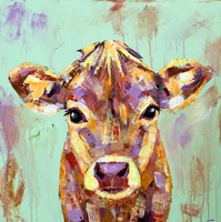 Celadon Cow Fine Art Print