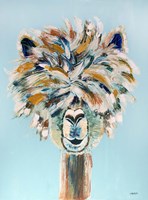 Crazy Hair Llama II Fine Art Print