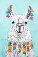 Wolly Llama Fine Art Print