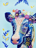 Daisy Cow Fine Art Print