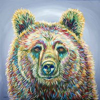 Grey Bear Fine Art Print