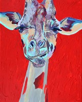 Grumpy Giraffe Fine Art Print