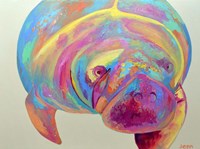 Hue Manatee Fine Art Print