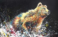 Bear Bath Fine Art Print