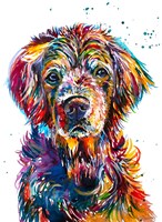 Hopi the Retriever Fine Art Print